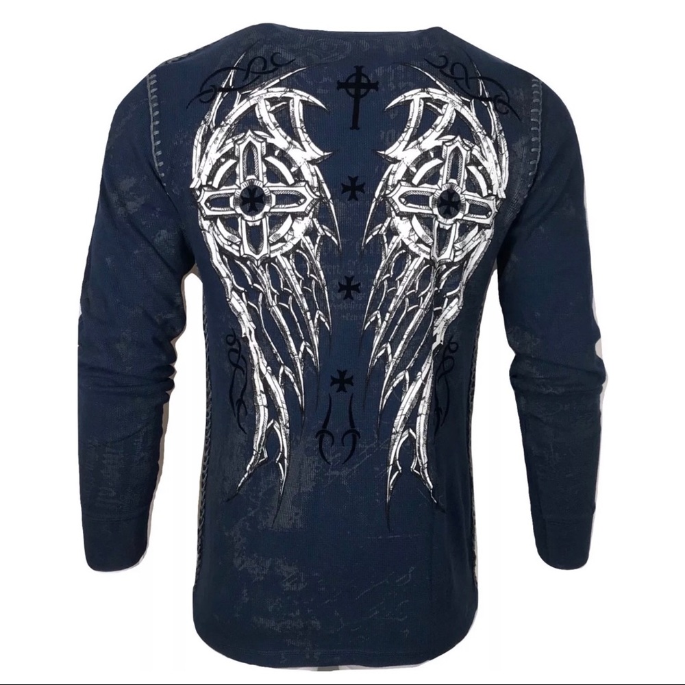Xtreme Couture by AFFLICTION THERMAL DARKER SIDE - Picture 1 of 7